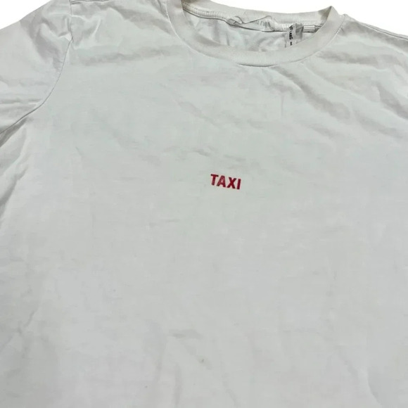 Helmut Lang White Paris Taxi T-shirt S - Picture 3 of 8
